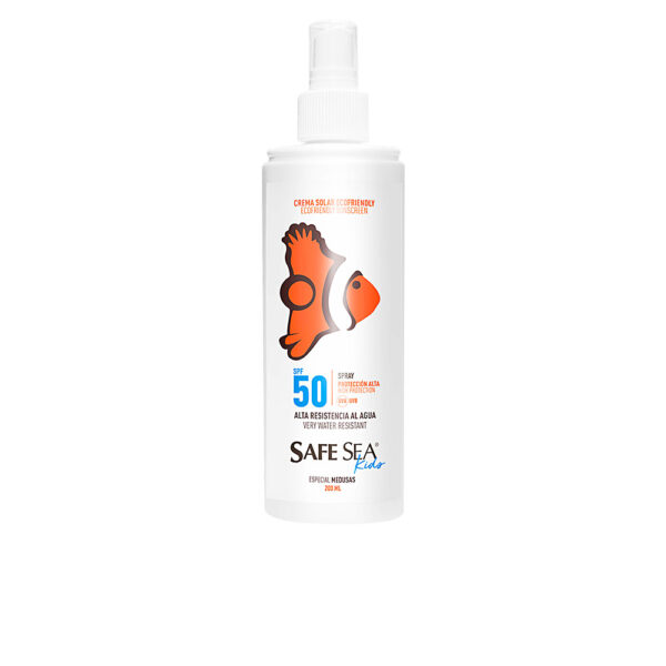 KIDS crema solar especial medusas SPF50 vaporizador 200 ml by Safe Sea