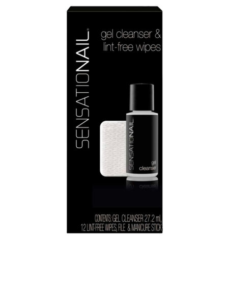 SENSATIONAIL gel cleanser & lint-free wipes by Fing'rs