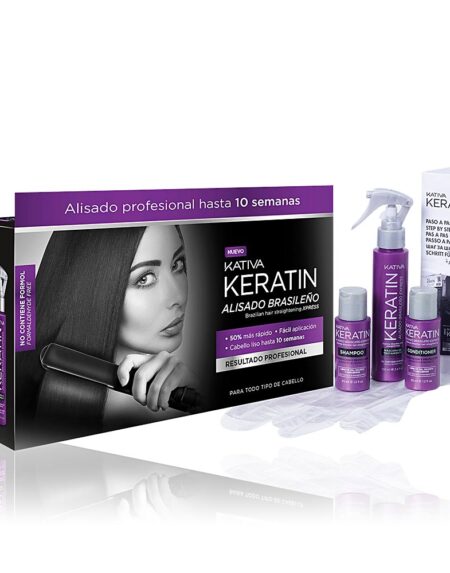 KERATIN ALISADO BRASILEÑO LOTE 3 pz by Kativa