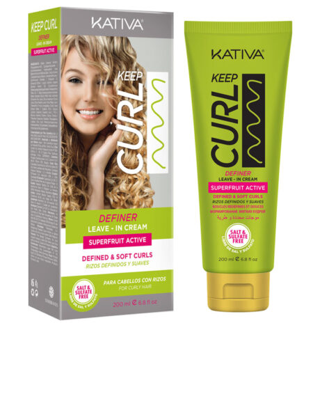 KEEP CURL definer leave-in cream 200 ml by Kativa