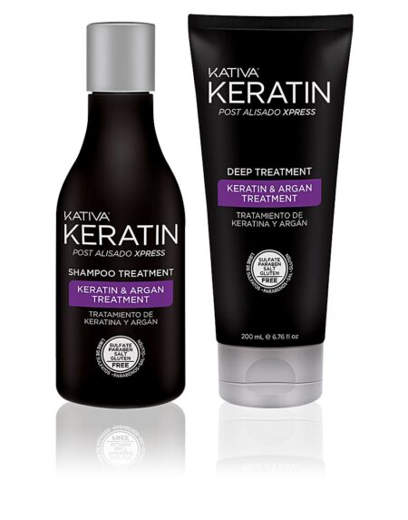 KERATIN POST ALISADO EXPRESS LOTE 2 pz by Kativa