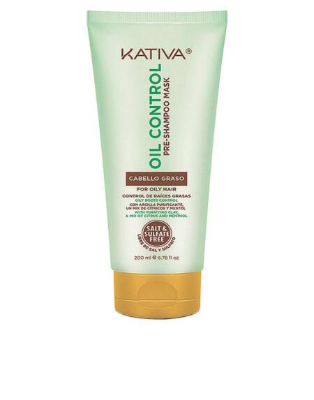 OIL CONTROL pre-shampoo mask 200 ml by Kativa