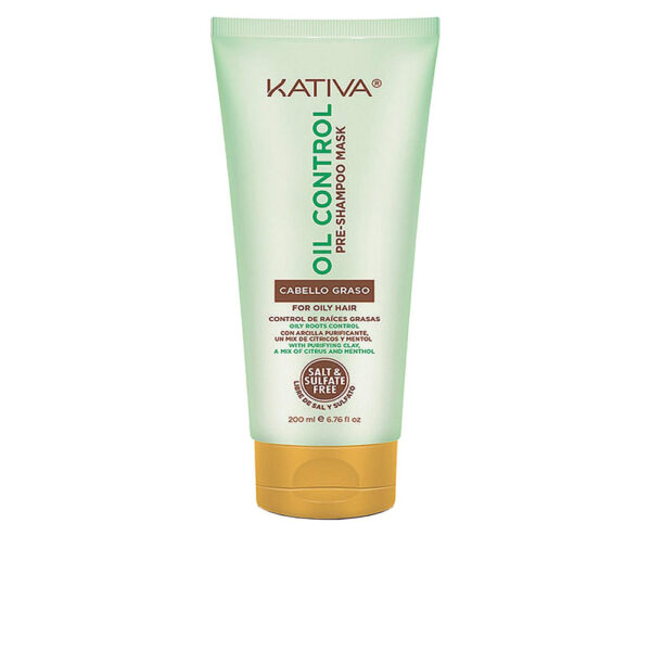 OIL CONTROL pre-shampoo mask 200 ml by Kativa