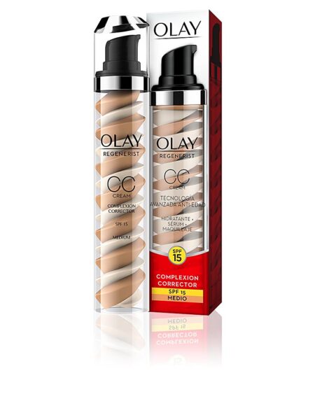 REGENERIST CC CREAM complexión corrector SPF15 #medio 50 ml by Olay
