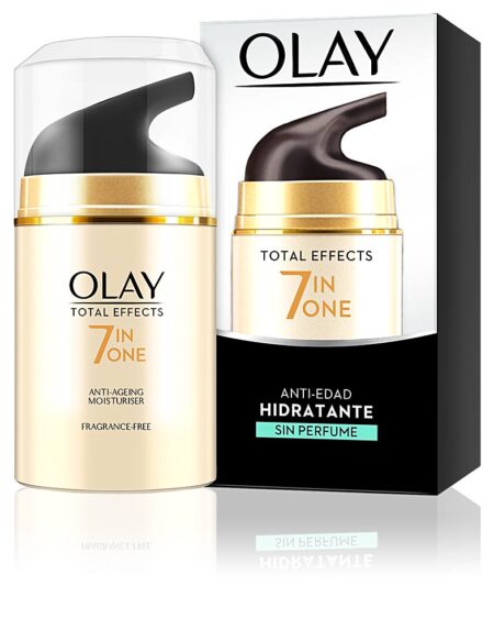 TOTAL EFFECTS anti-edad hidratante sin perfume 50 ml by Olay
