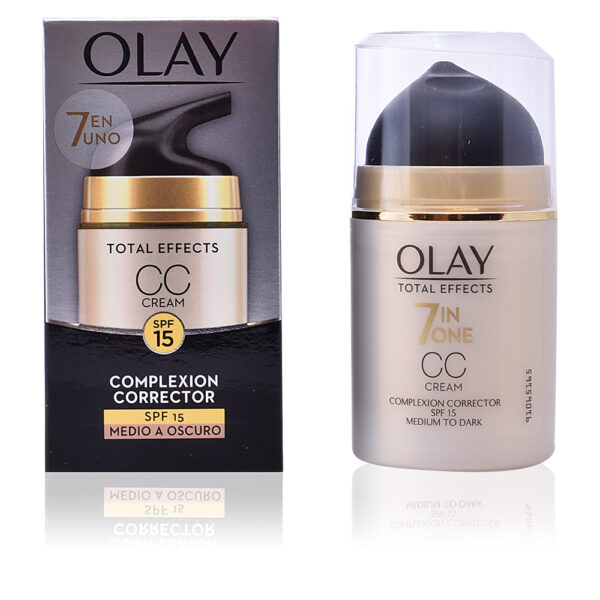 TOTAL EFFECTS CC cream SPF15 #medio a oscuro 50 ml by Olay