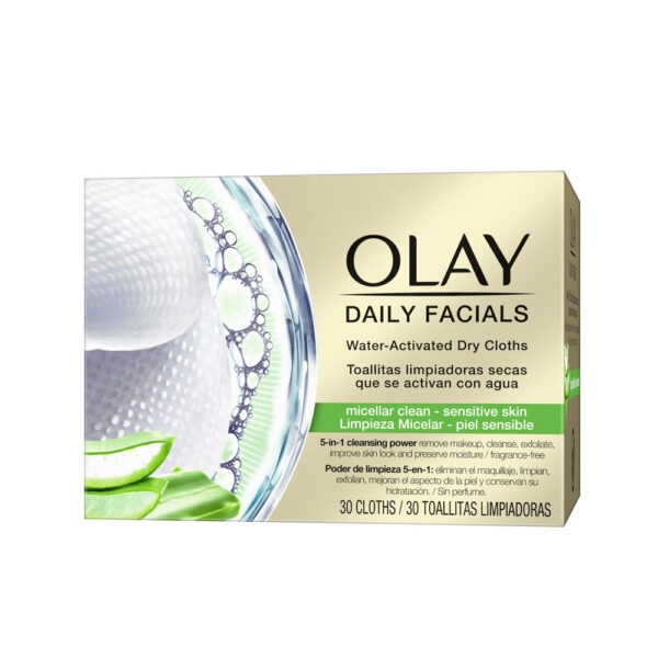 CLEANSE daily facials micellar toallitas secas PS 30 uds by Olay