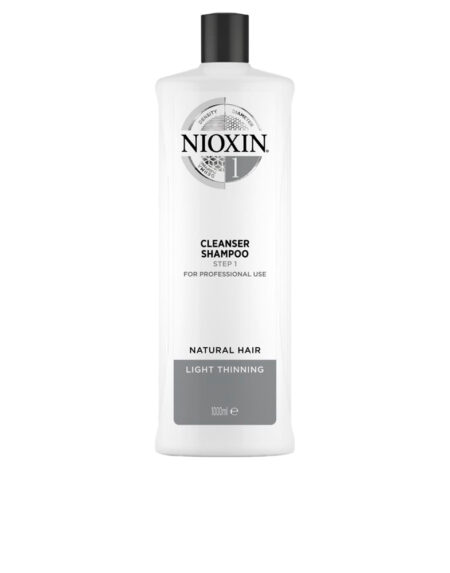 SYSTEM 1 shampoo volumizing weak fine hair 1000 ml by Nioxin