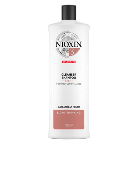 SYSTEM 3 shampoo volumizing weak fine hair 1000 ml by Nioxin