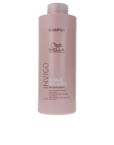 INVIGO BLONDE RECHARGE color refreshing shampoo 1000  ml by Wella
