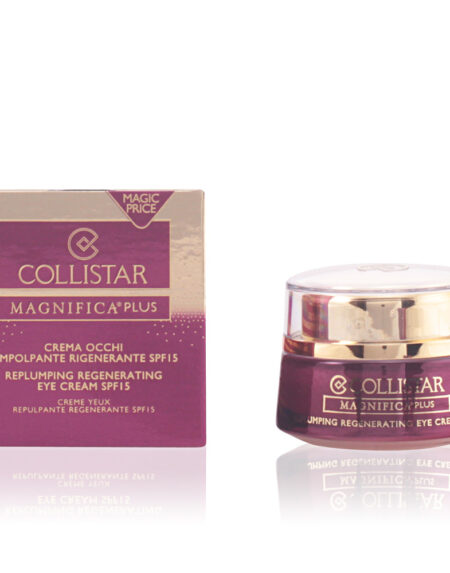 MAGNIFICA PLUS replumping regenerating eye cream SPF15 15 ml by Collistar