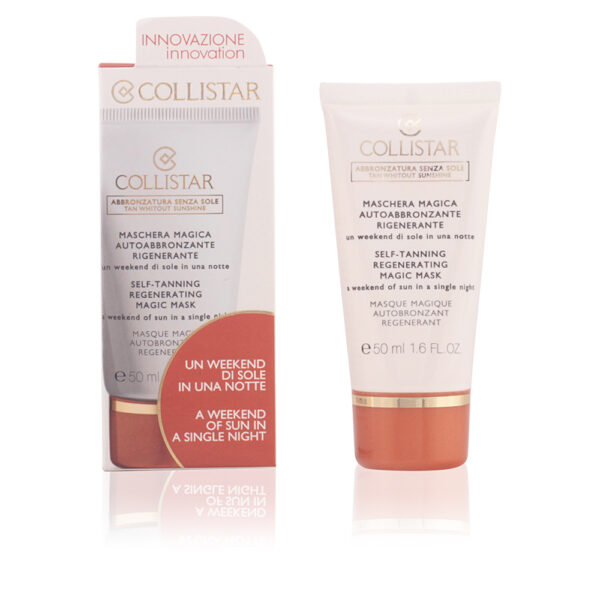 PERFECT TANNING regenerating face self-tanning mask 50 ml by Collistar