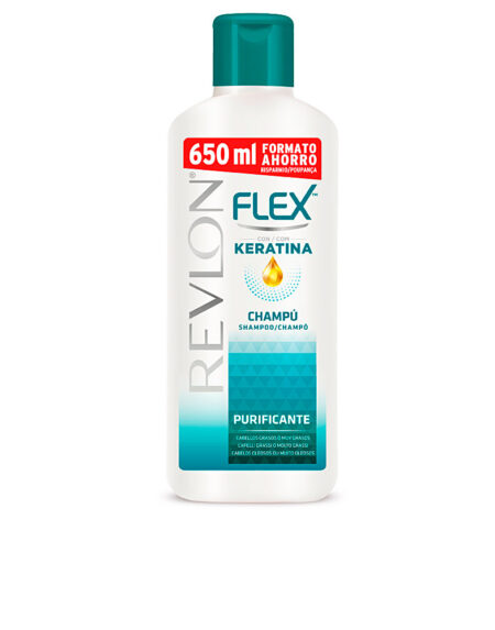FLEX KERATIN shampoo purifiant oily hair 650 ml by Revlon