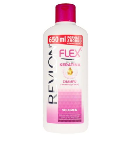 FLEX KERATIN shampoo volume thin hair 650 ml by Revlon