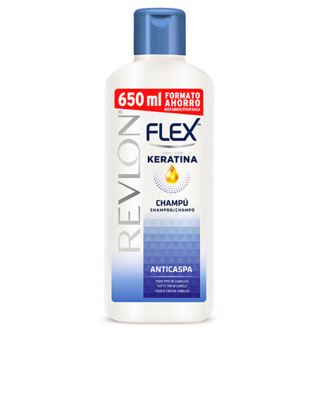 FLEX KERATIN anti-dandruff shampoo all hair types 650 ml by Revlon