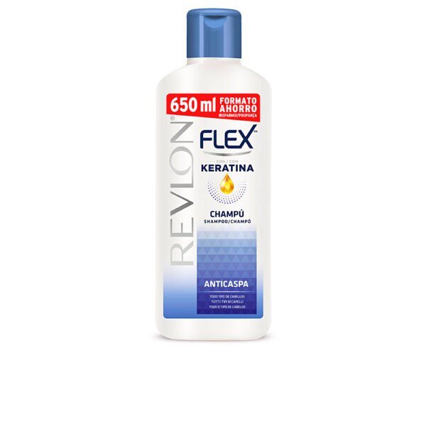 FLEX KERATIN anti-dandruff shampoo all hair types 650 ml by Revlon