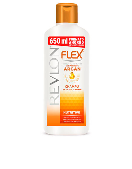 FLEX KERATIN shampoo nourishing argan oil 650 ml by Revlon