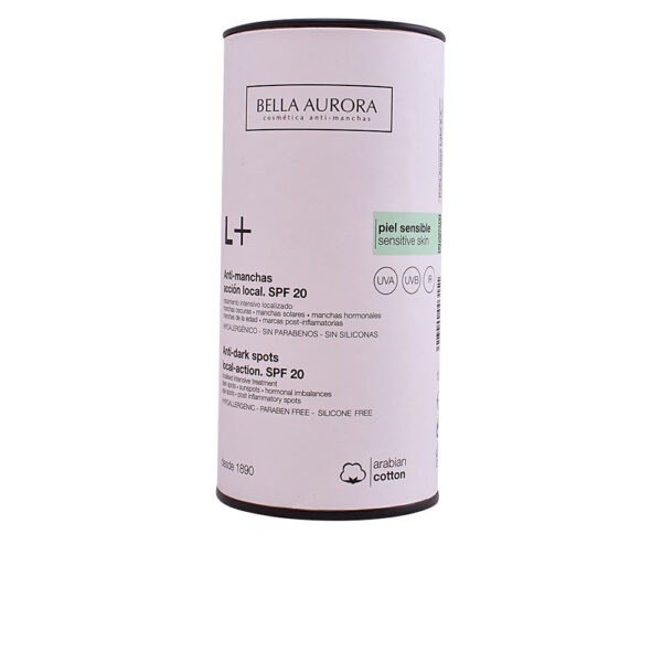 L+ manchas localizadas SPF20 piel sensible 10 ml by Bella Aurora