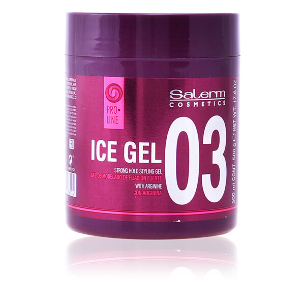 ICE gel strong hold styling gel 500 ml by Salerm
