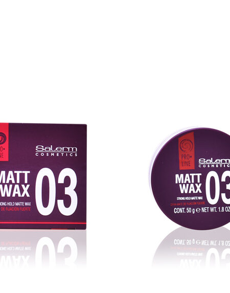 MATT WAX  strong hold matte wax 50 gr by Salerm