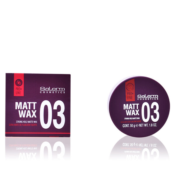 MATT WAX  strong hold matte wax 50 gr by Salerm