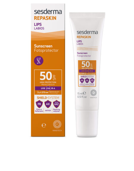 REPASKIN labios fotoprotector SPF50 15 ml by Sesderma