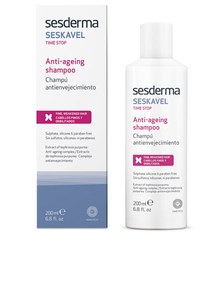 SESKAVEL TIME STOP champú antienvejecimiento 200 ml by Sesderma