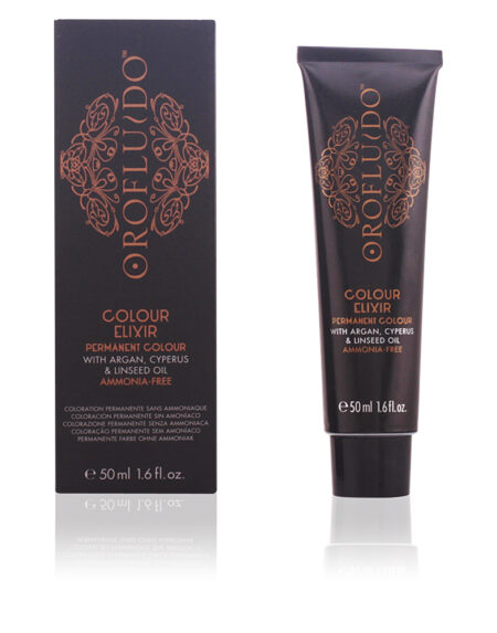 COLOUR ELIXIR permanent colour #4.3 golden brown 50 ml by Orofluido