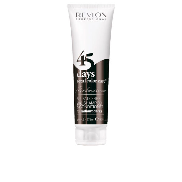 45 DAYS 2in1 shampoo & conditioner for radiant darks 275 ml by Revlon