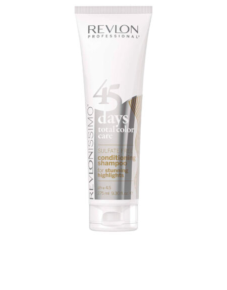 45 DAYS conditioning shampoo stunning for high lights 275 ml by Revlon