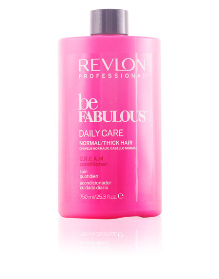BE FABULOUS daily care normal cream conditioner 750 ml by Revlon