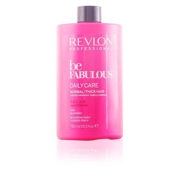 BE FABULOUS daily care normal cream conditioner 750 ml by Revlon