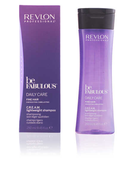BE FABULOUS daily care fine hair cream shampoo 250 ml by Revlon