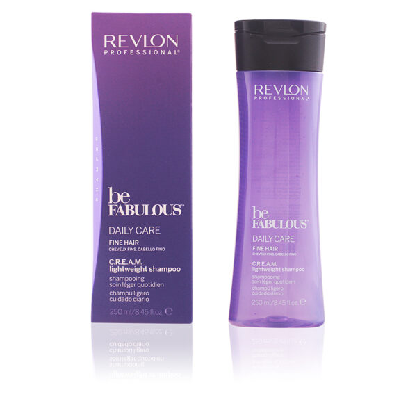 BE FABULOUS daily care fine hair cream shampoo 250 ml by Revlon