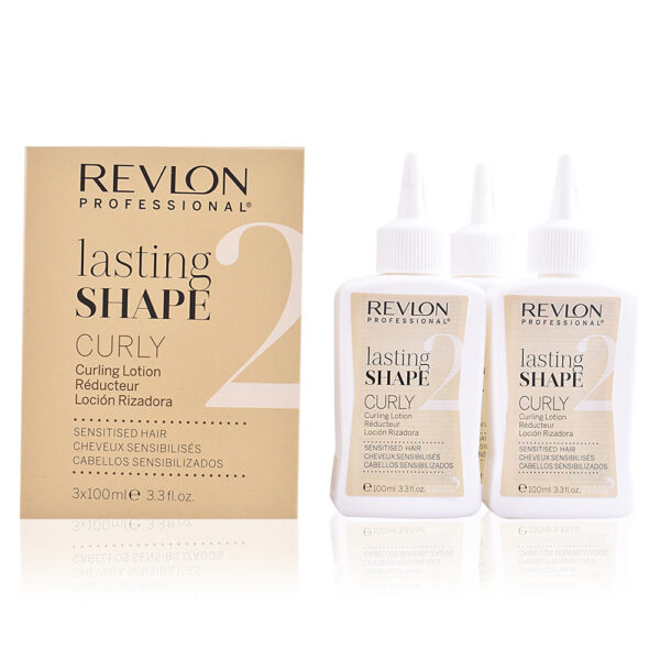 LASTING SHAPE curling lotion 3 x 100 ml by Revlon