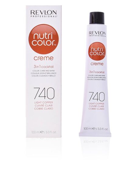 NUTRI COLOR creme #740-light copper 100 ml by Revlon