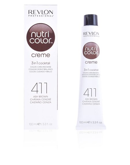 NUTRI COLOR creme #411-ash brown 100 ml by Revlon