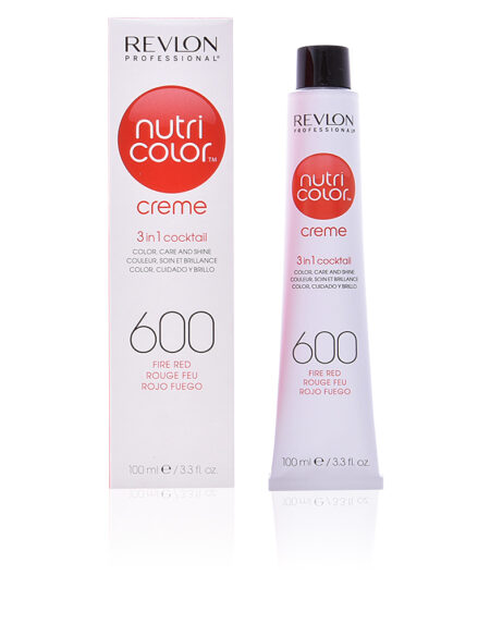 NUTRI COLOR creme #600-fire red 100 ml by Revlon