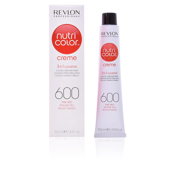 NUTRI COLOR creme #600-fire red 100 ml by Revlon