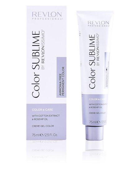 COLOR SUBLIME creme gel color ammonia free #7 75 ml by Revlon