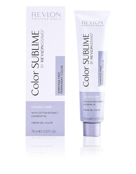 COLOR SUBLIME creme gel color ammonia free #8 75 ml by Revlon