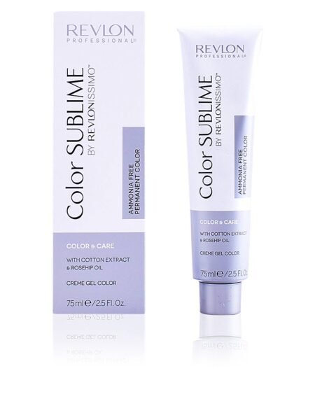 COLOR SUBLIME creme gel color ammonia free #1 75 ml by Revlon