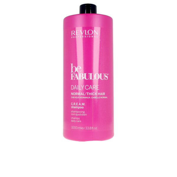 BE FABULOUS daily care normal cream shampoo 1000 ml by Revlon