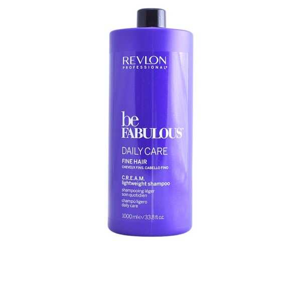BE FABULOUS daily care fine hair cream shampoo 1000 ml by Revlon