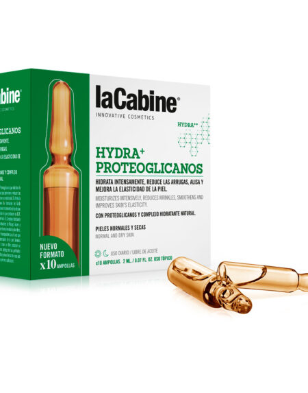 AMPOLLAS PROTEOGLICANOS HYDRA+ LINEAL  10 x 2 ml by La Cabine