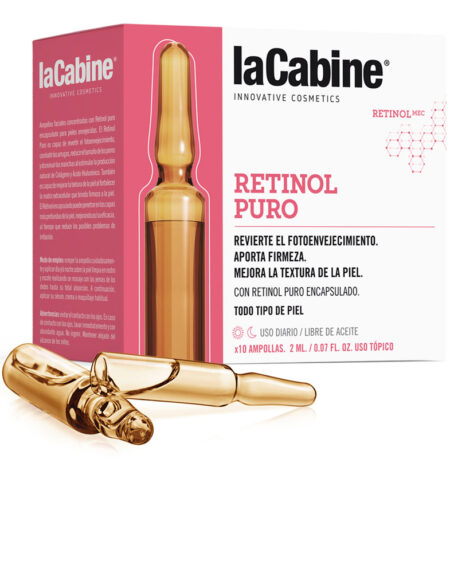 AMPOLLAS RETINOL PURO 10x2 ml by La Cabine
