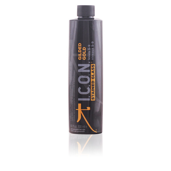 STAINED GLASS GILDED GOLD semi-permanent levels 5-9 300 ml by I.C.O.N.