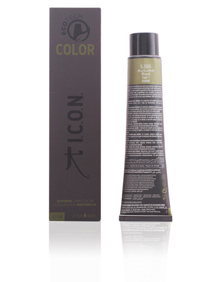 ECOTECH COLOR natural color #5.555 autum red 60 ml by I.C.O.N.