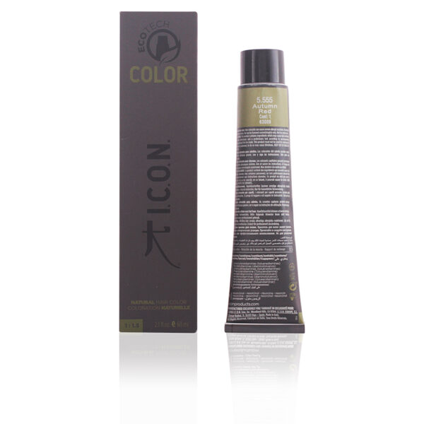 ECOTECH COLOR natural color #5.555 autum red 60 ml by I.C.O.N.