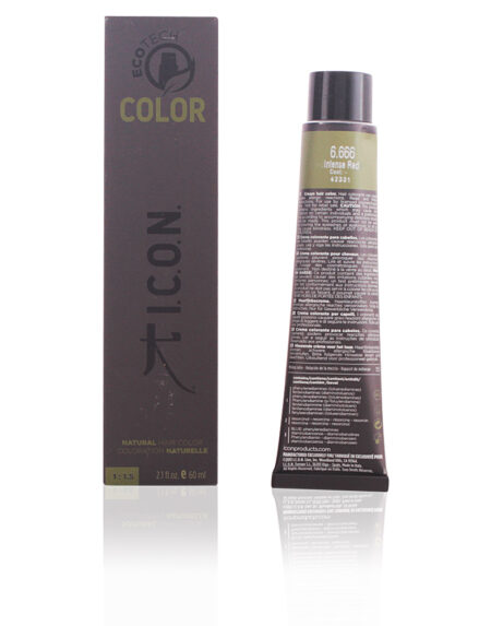 ECOTECH COLOR natural color #6.666 intense red 60 ml by I.C.O.N.